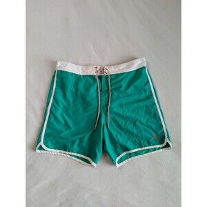 Ted Baker Swim Shorts Men's Sz 6 Lobster Board Trunks Green Summer Pool
